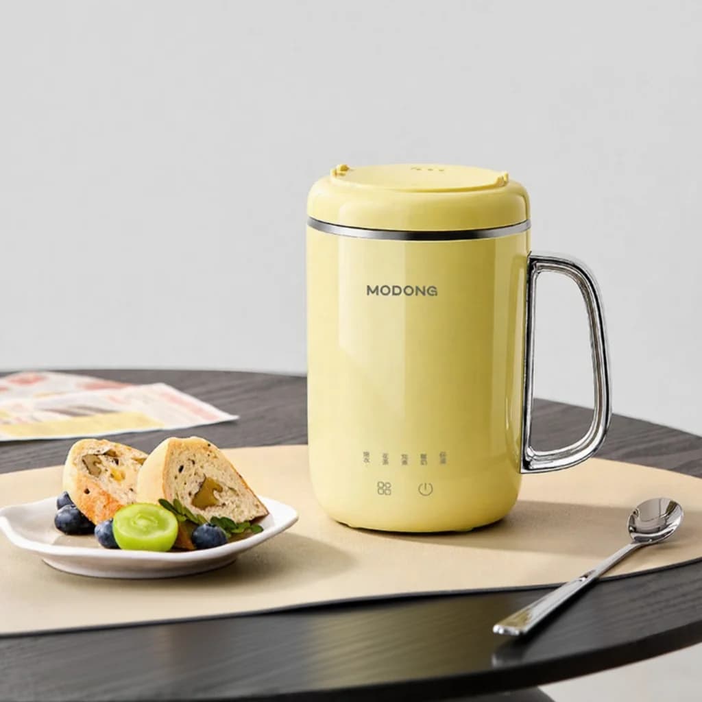 Mini Electric Porridge Cooker Cup 1L Under 220V Touch Control