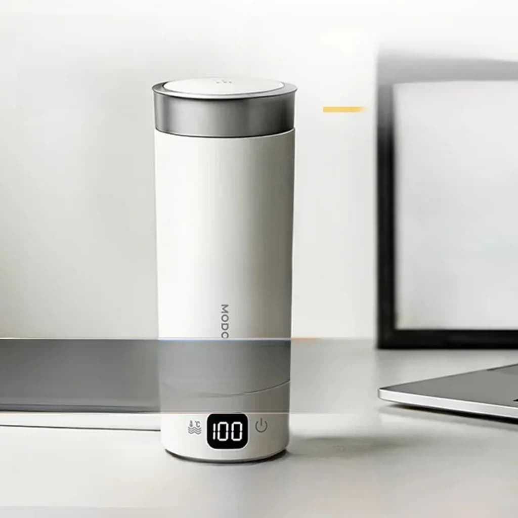 Electric Heating Travel Cup With Adjustable Temperature