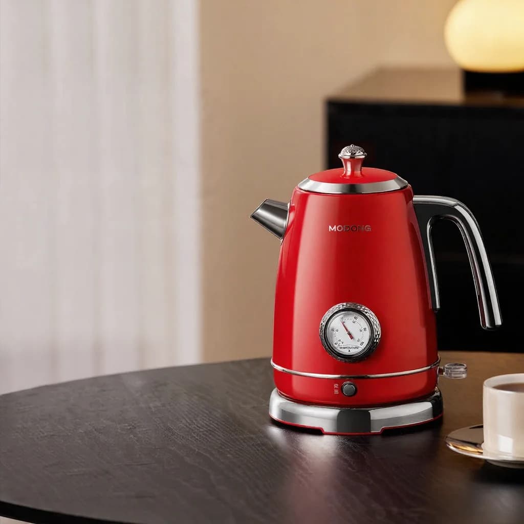 304 Stainless Steel Electric Kettle With Temperature Display