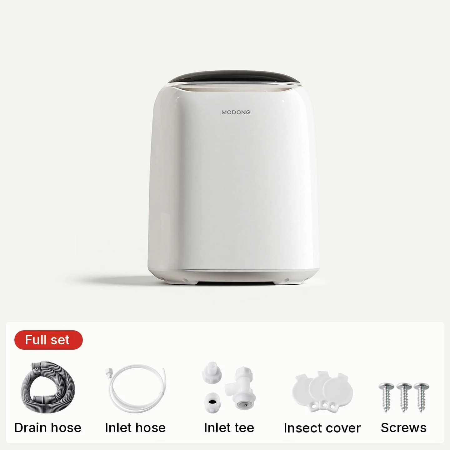 Mini Automatic Washing Machine for Underwear and Socks, Wash-Dry Combo