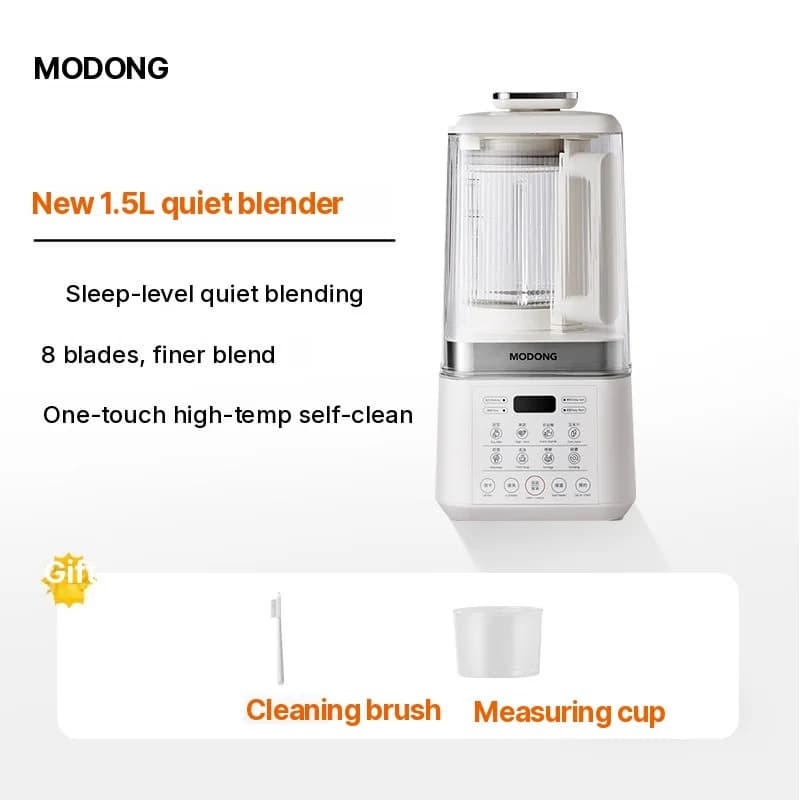 Heating Blender With Quiet Operation and Keep Warm Function