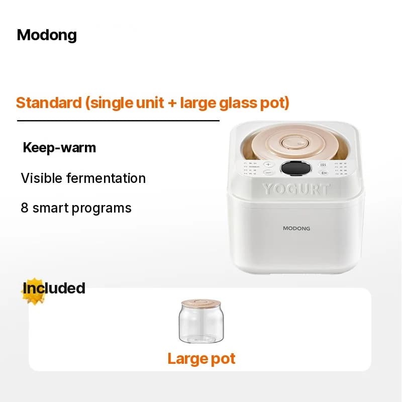 Automatic Yogurt Maker and Fermenter, 500-1000ml, 220V