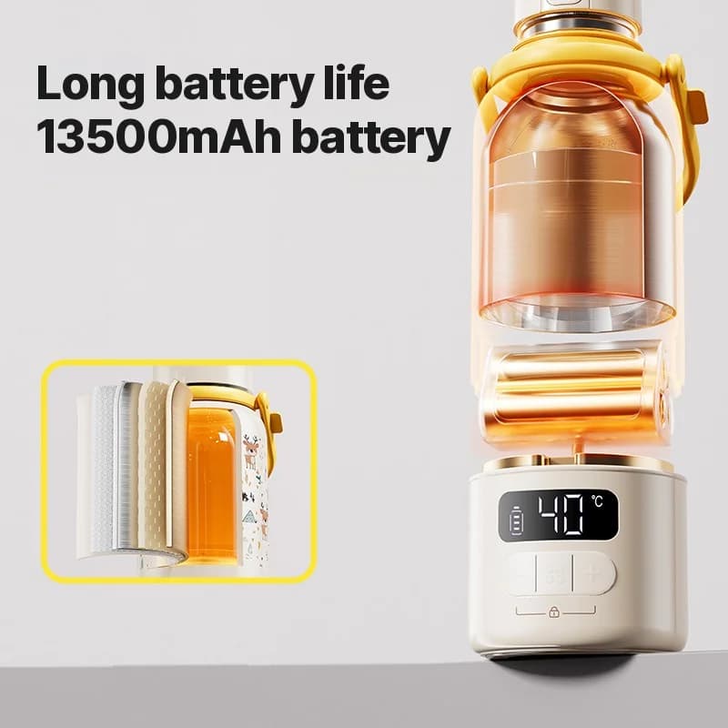 Portable Electric Water Heating Cup With 100°C Boil And Thermostat