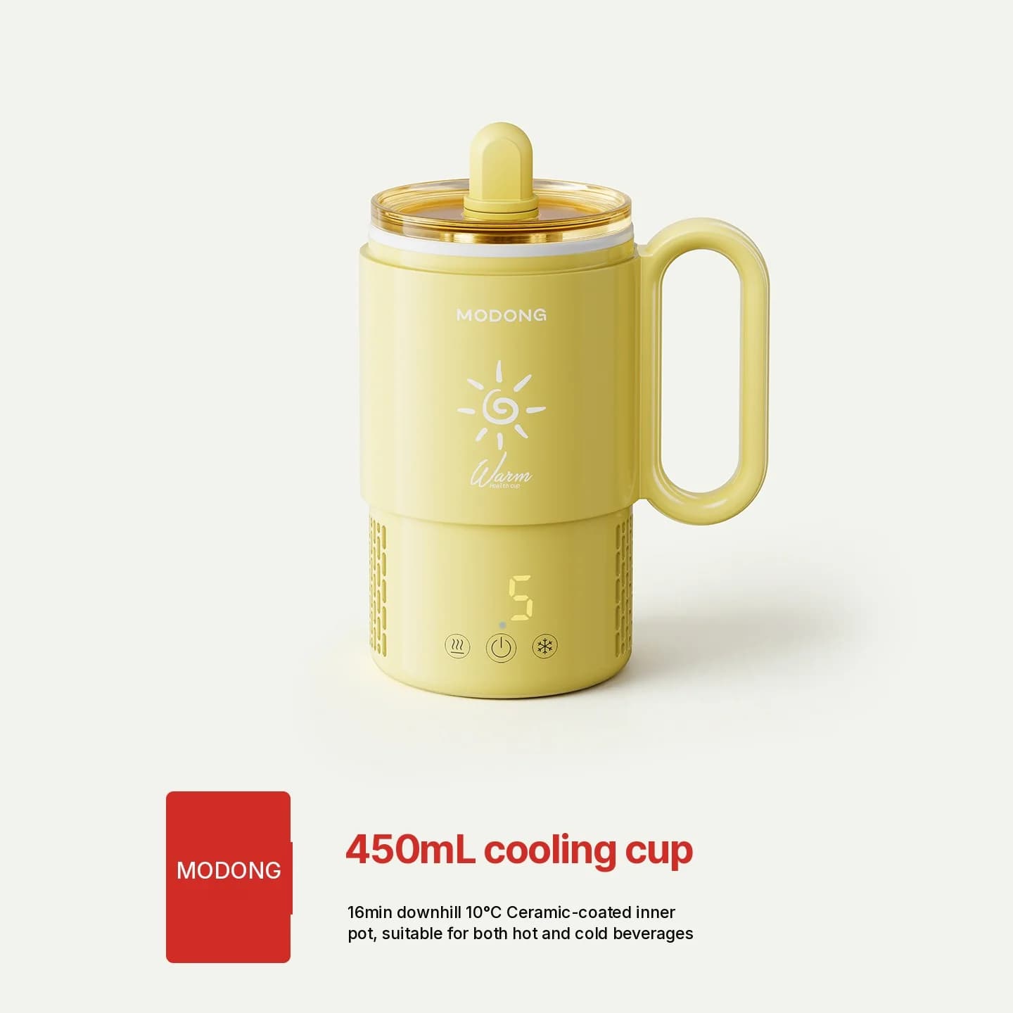 Mini Cooling And Heating Cup 450mL 36W Touch Control