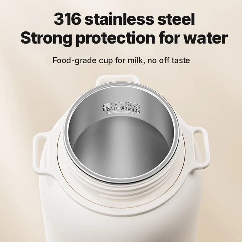 Portable Electric Travel Kettle 1L 304 or 316 Stainless Steel