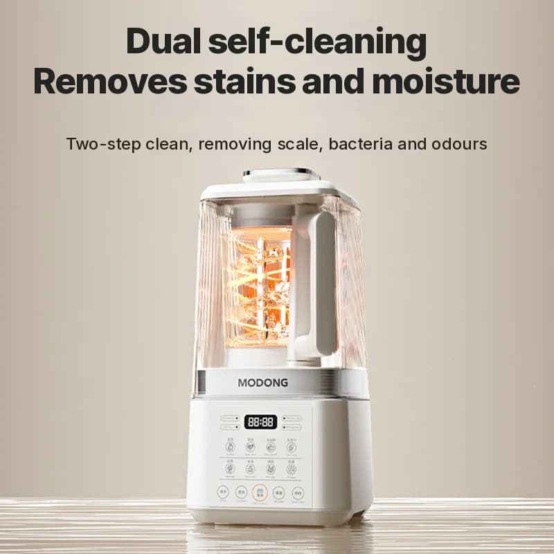Heating Blender With Dual Cups And Auto Keep Warm