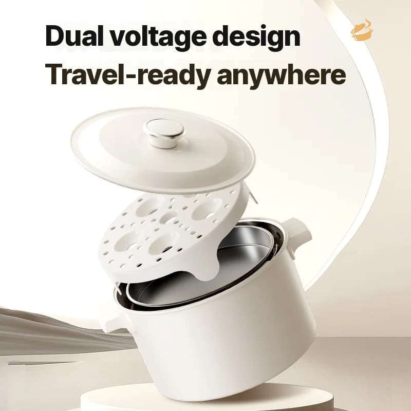 Portable Foldable Electric Cooking Pot 110V-220V 550W/700W