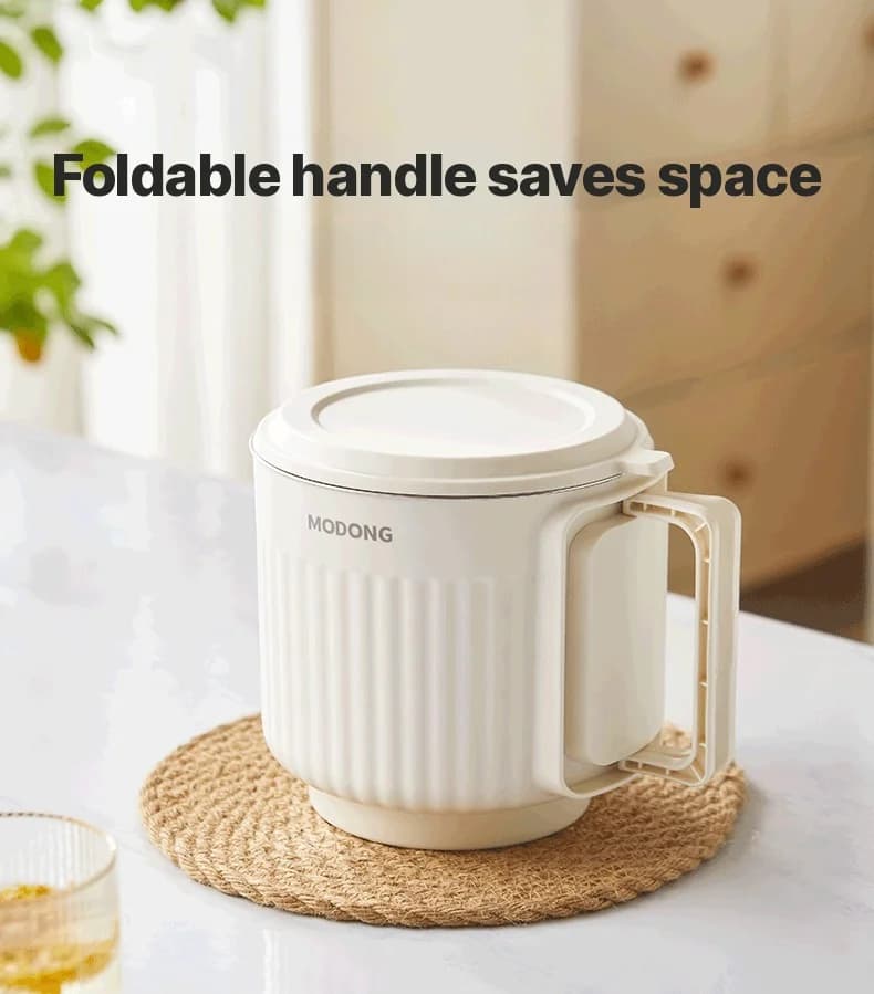 Foldable Stainless Steel Electric Travel Kettle Cup