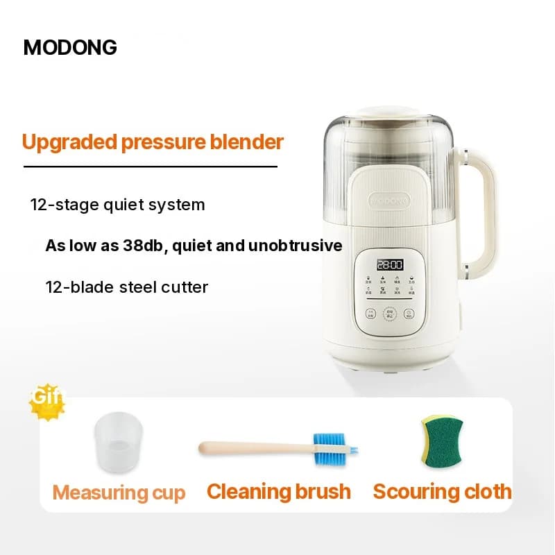 1.2L Heating Blender with Touch Control, Glass Body