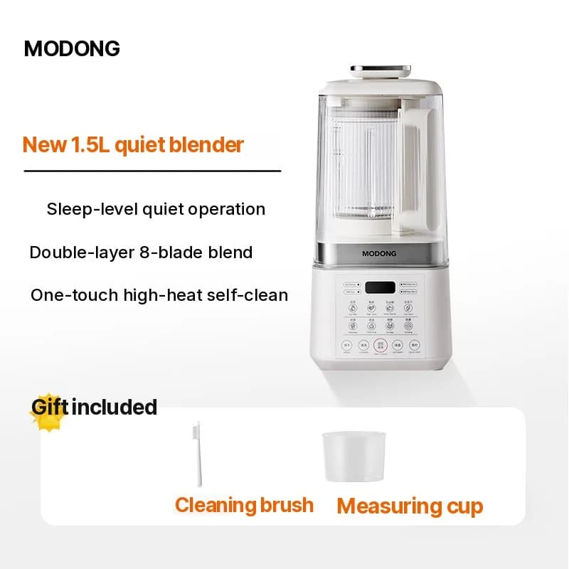 Heating Blender With Quiet Operation and Keep Warm Function