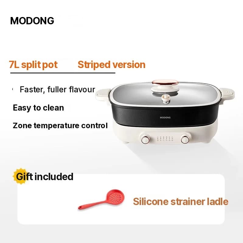 Electric Hot Pot 7L Divider Or Four-Grid, 220V, Split Pot