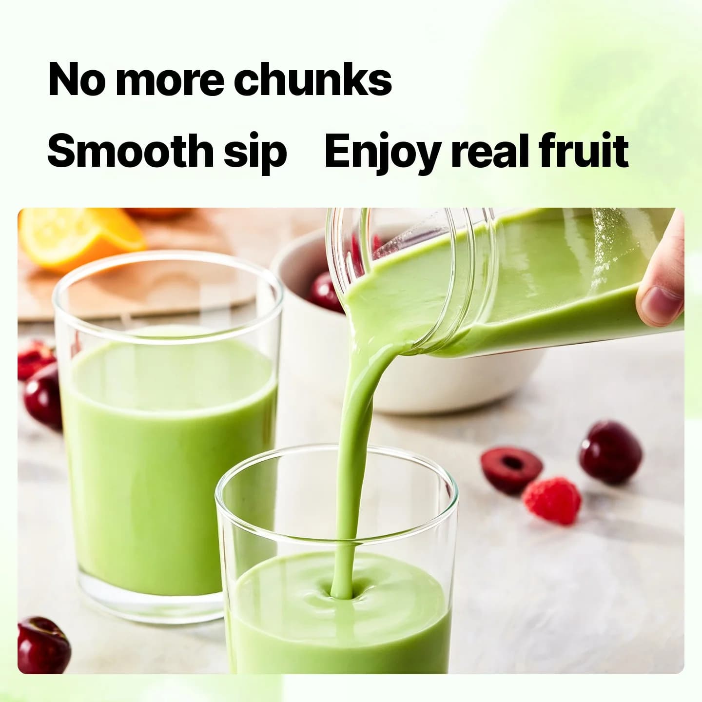 Wireless Portable Blender Cup With Ice Crushing And Dual Cups