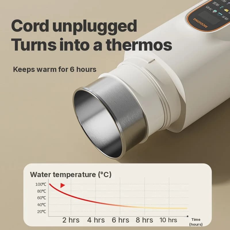 Portable Electric Heating Cup With Keep Warm Function