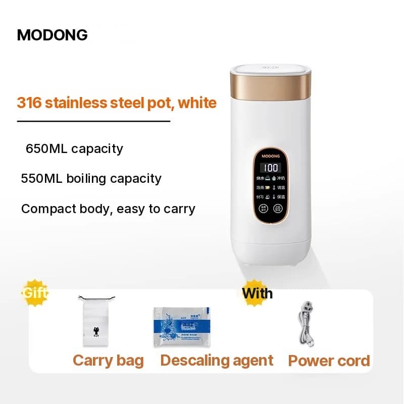 Portable Electric Heating Cup With Keep Warm Function