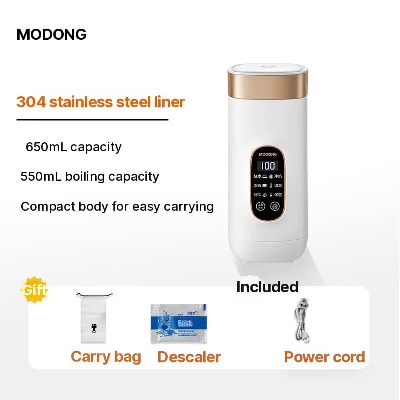 Portable Electric Heating Cup With Keep Warm Function