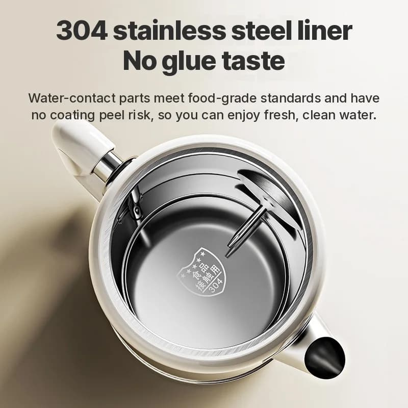 304 Stainless Steel Electric Kettle 1.8L Keep Warm 1500W