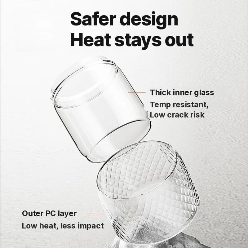 Electric Health Pot Glass Body Thermostatic Tea Maker