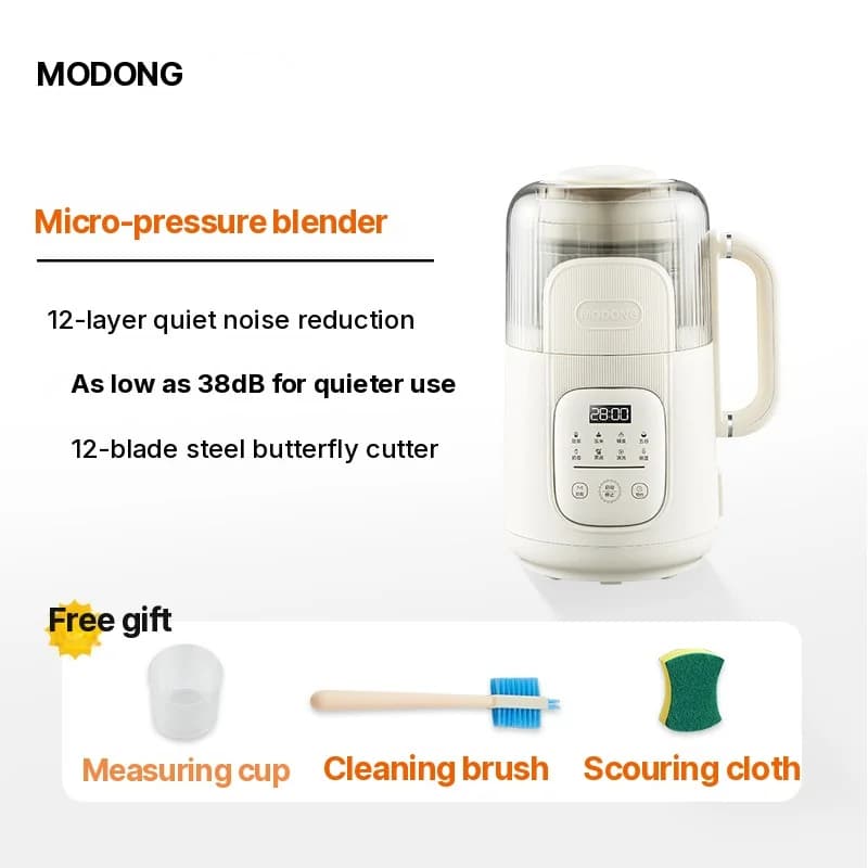 1.2L Heating Blender with Touch Control, Glass Body