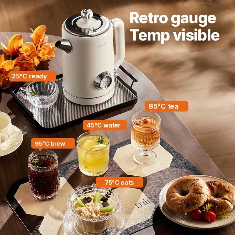 Electric Kettle With Auto Shut Off And Keep Warm 1.8L