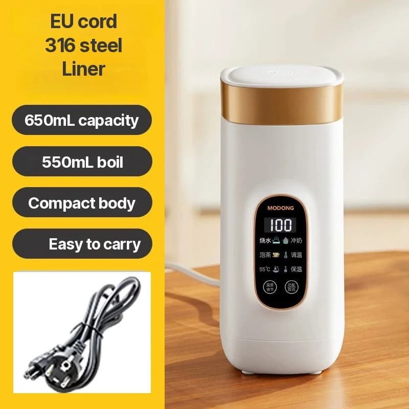 Portable Electric Heating Cup With Keep Warm Function