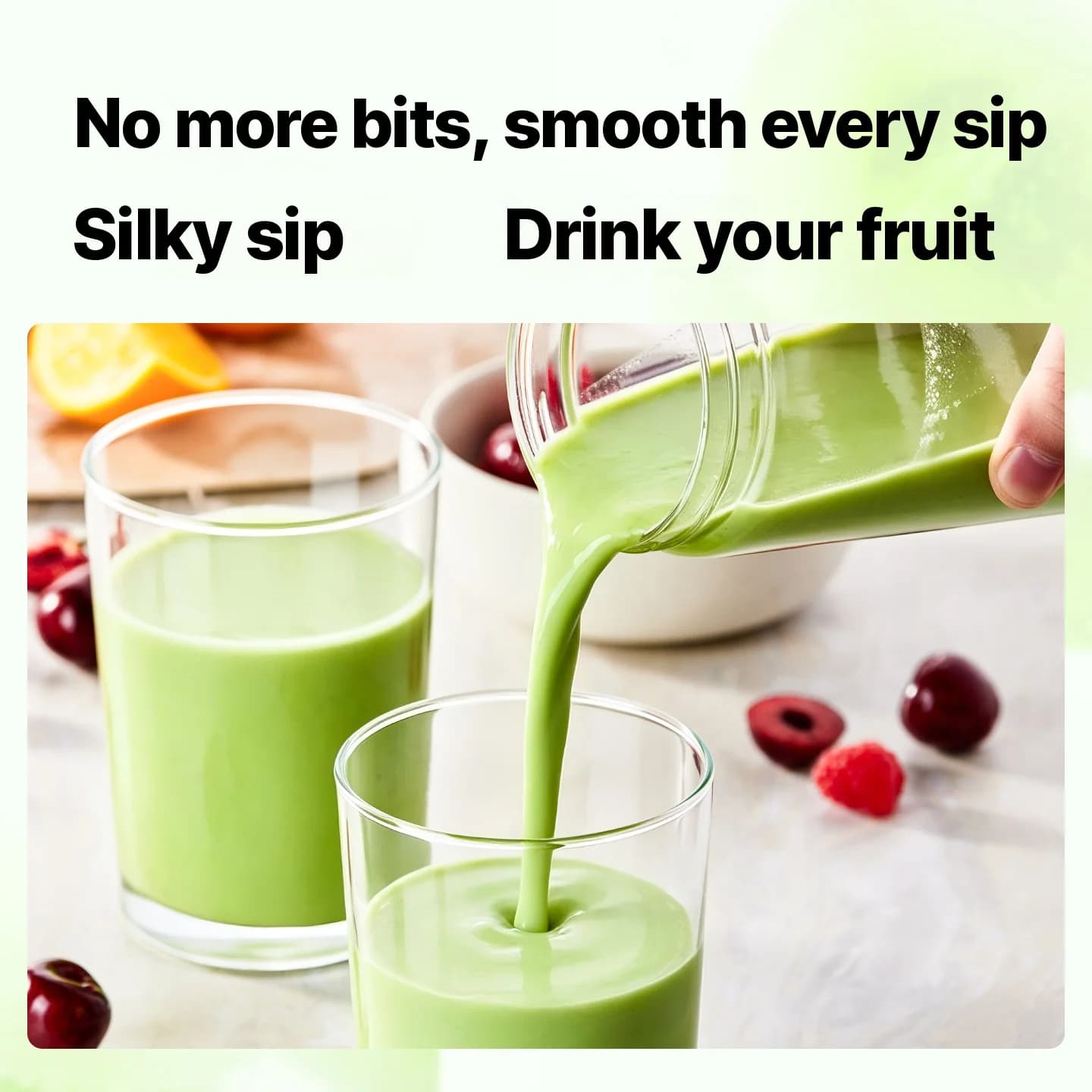 Portable Wireless Blender Cup With Dual Cups and Ice Crushing