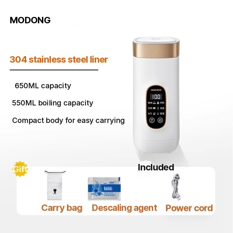 Portable Electric Heating Cup With Keep Warm Function