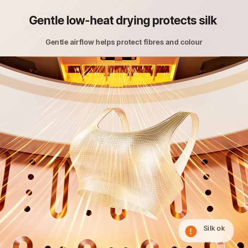 Mini Automatic Washing Machine for Underwear and Socks, Wash-Dry Combo