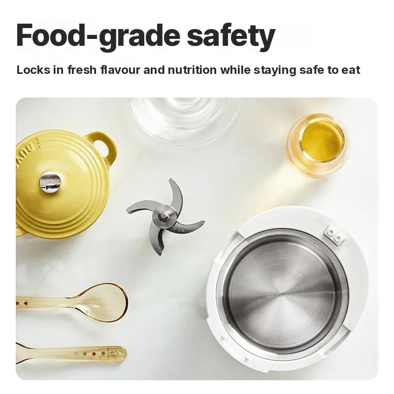 Baby Food Maker Heating Blender With Steaming And Grinding