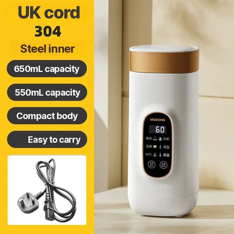 Portable Electric Heating Cup With Keep Warm Function