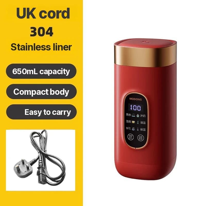 Portable Electric Heating Cup With Temperature Control