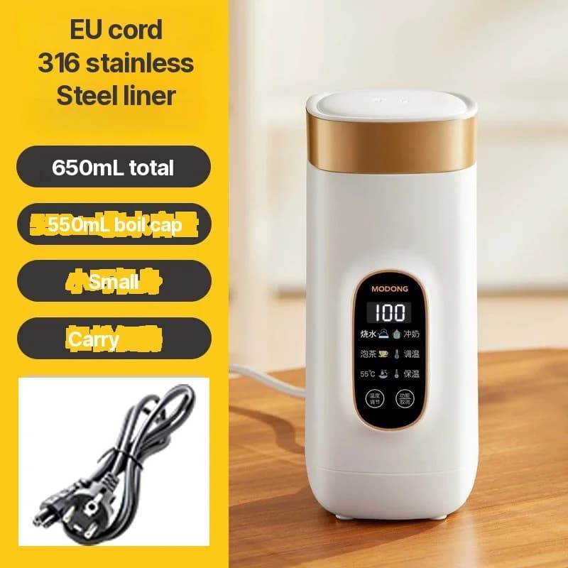 Portable Electric Heating Cup With Keep Warm Function