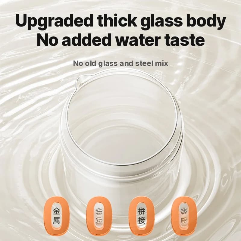 Electric Health Pot Glass Body Thermostatic Tea Maker