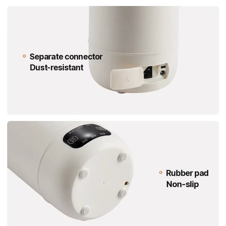 Portable Electric Kettle Travel Car And Plug-In 1L