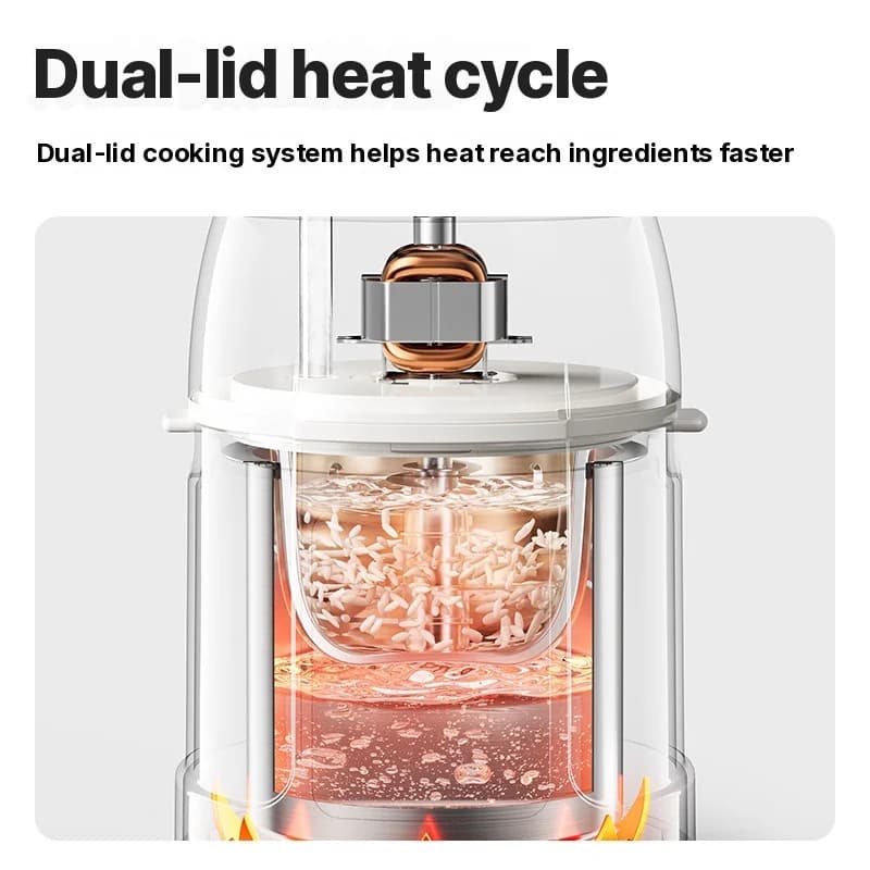 Baby Food Maker Heating Blender With Steaming And Grinding