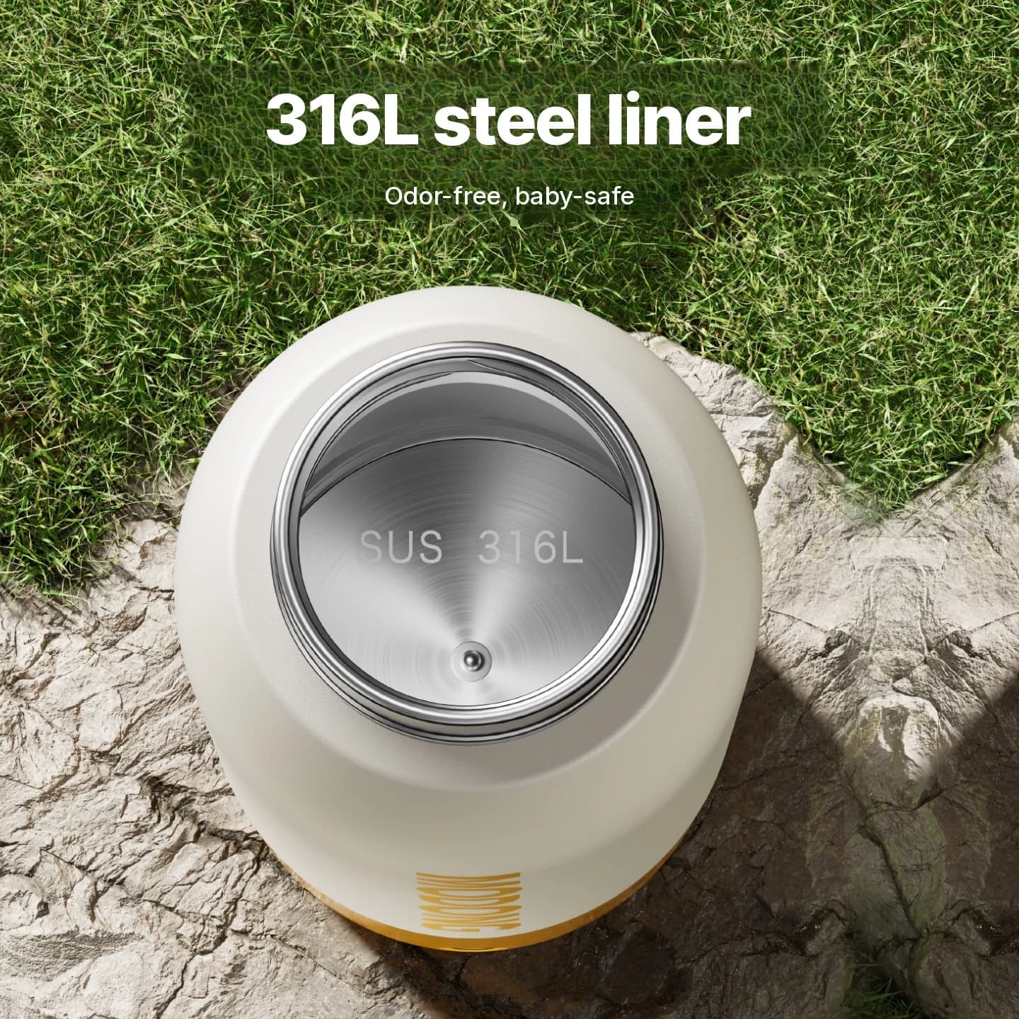 Portable Car Electric Water Heating Cup with Temperature Control