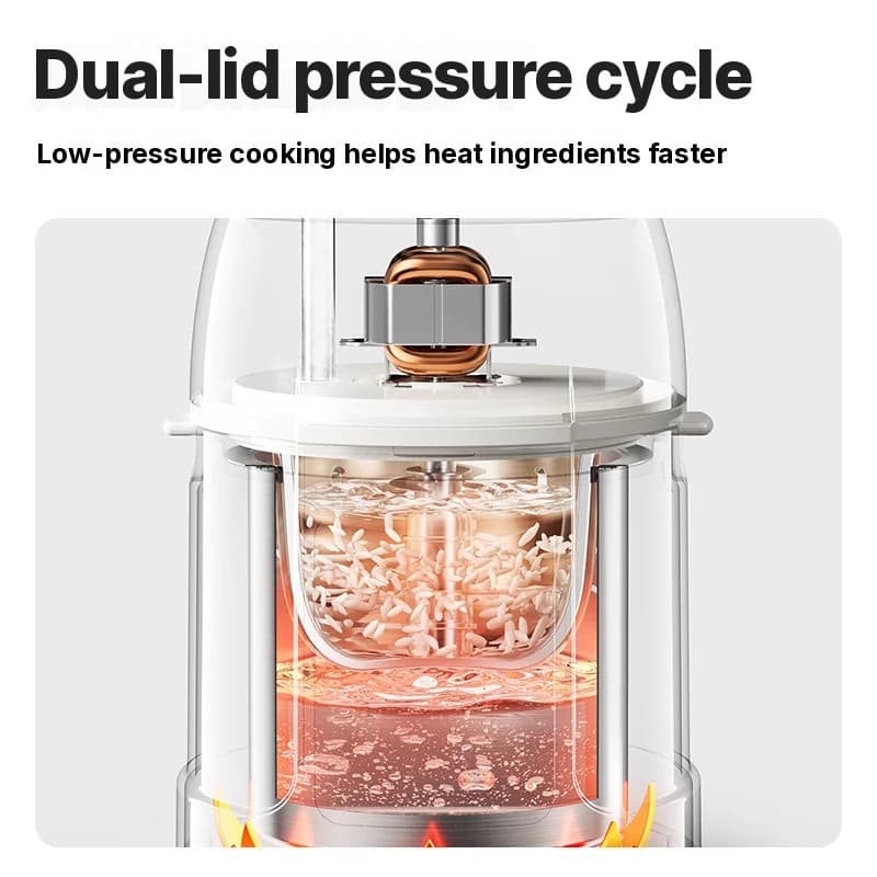 Baby Food Maker Heating Blender With Steaming And Grinding