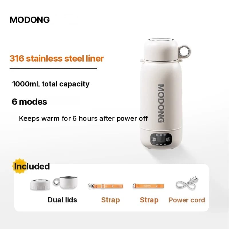 Portable Electric Heating Cup With Keep Warm Function