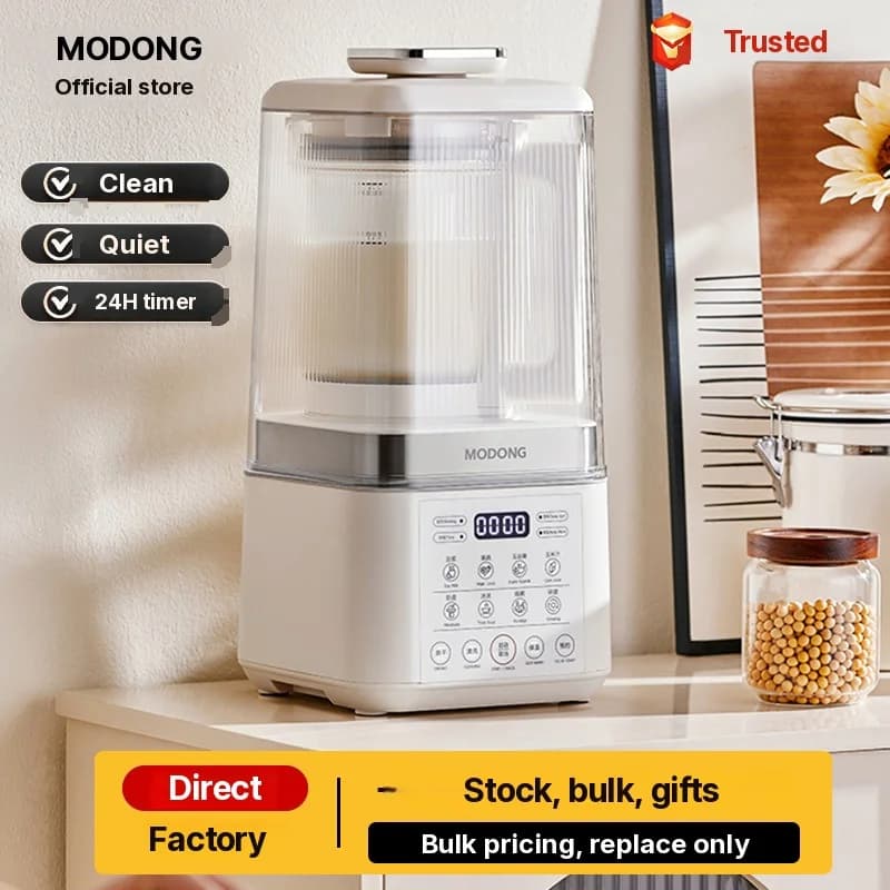 Heating Blender With Quiet Operation and Keep Warm Function