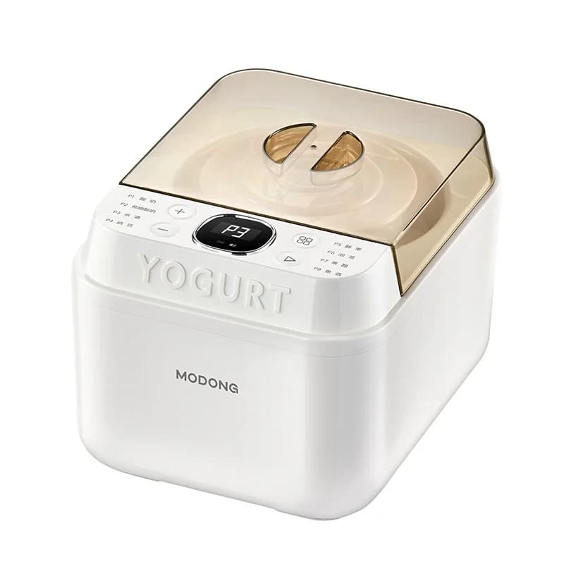 Electric Yogurt Maker With Glass Inner Pot And Timer