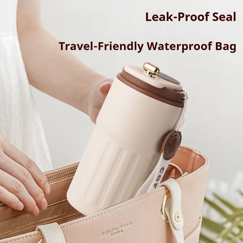 450ml Temperature Display Thermo Bottle