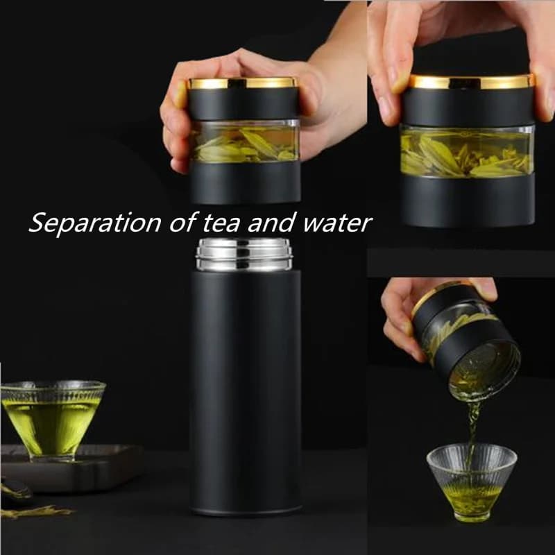 450ml Tea Infuser Thermos Bottle