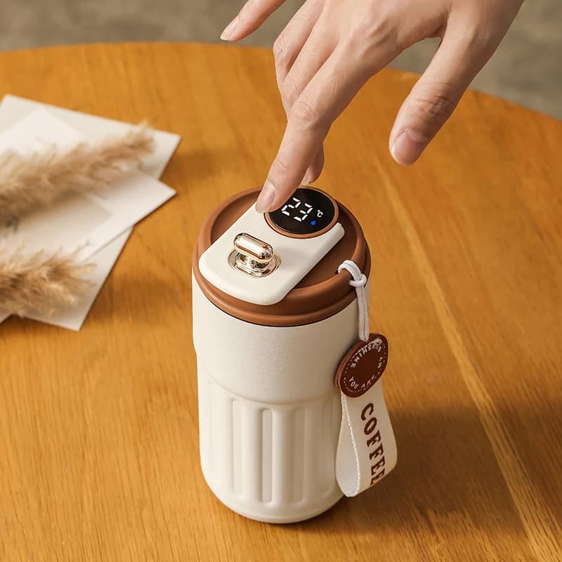 450ml Temperature Display Thermos Cup