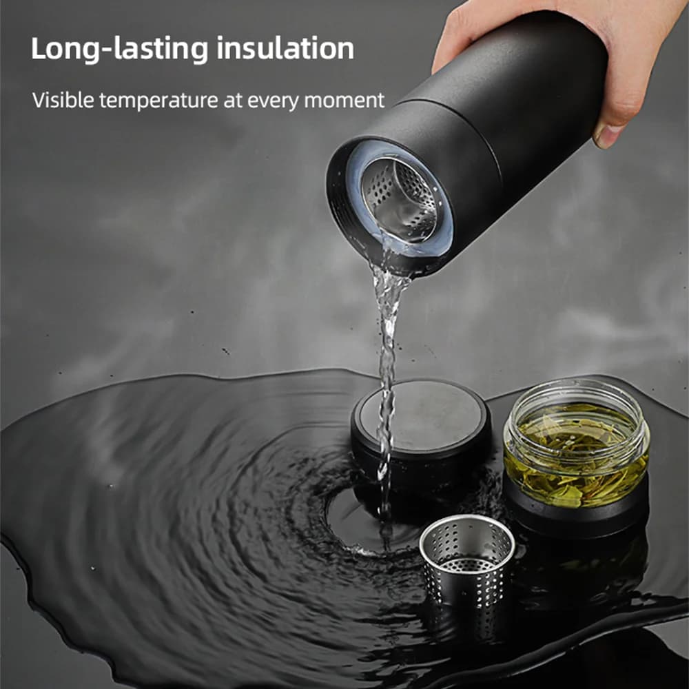 500ml Tea Infuser Vacuum Flask