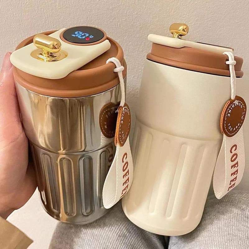 450ml Temperature Display Thermo Bottle