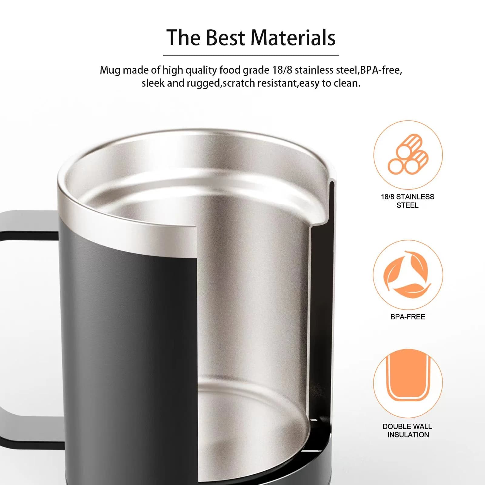 12oz USB Heated Coffee Mug