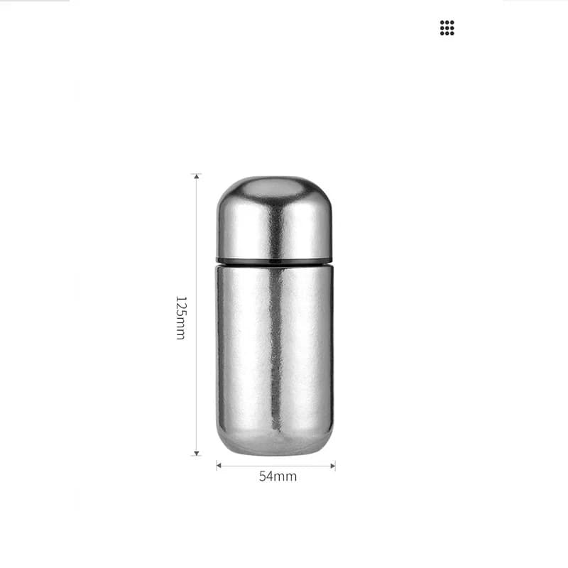 150ml Pure Titanium Pocket Flask