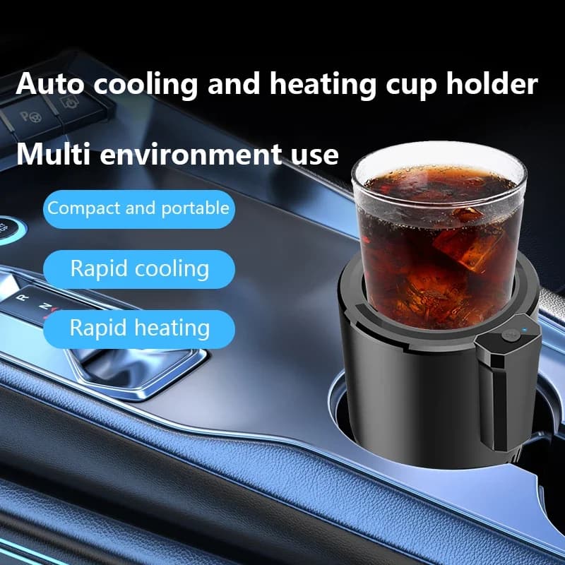 12V/24V 2-in-1 Car Cup Warmer Cooler
