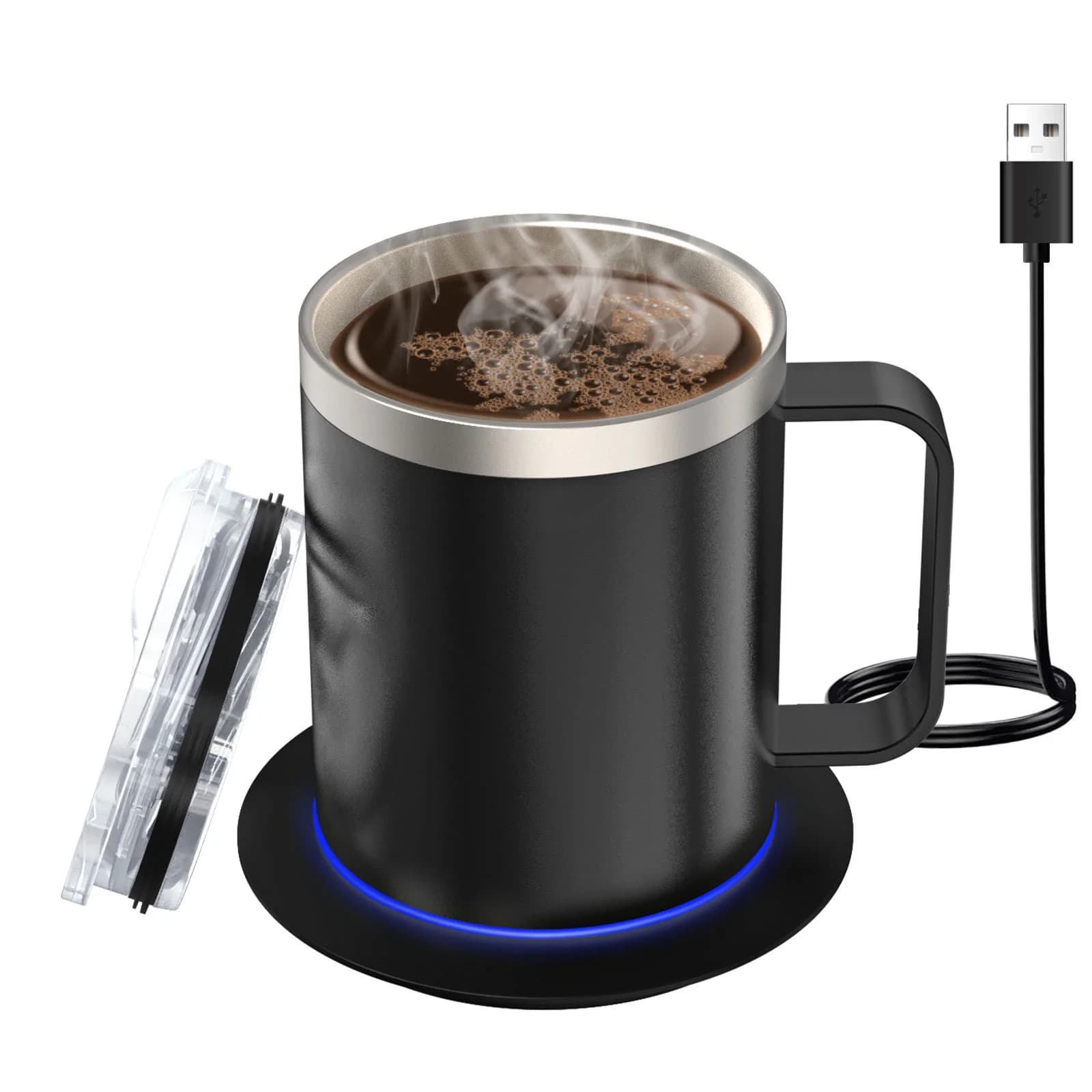 12oz USB Heated Coffee Mug