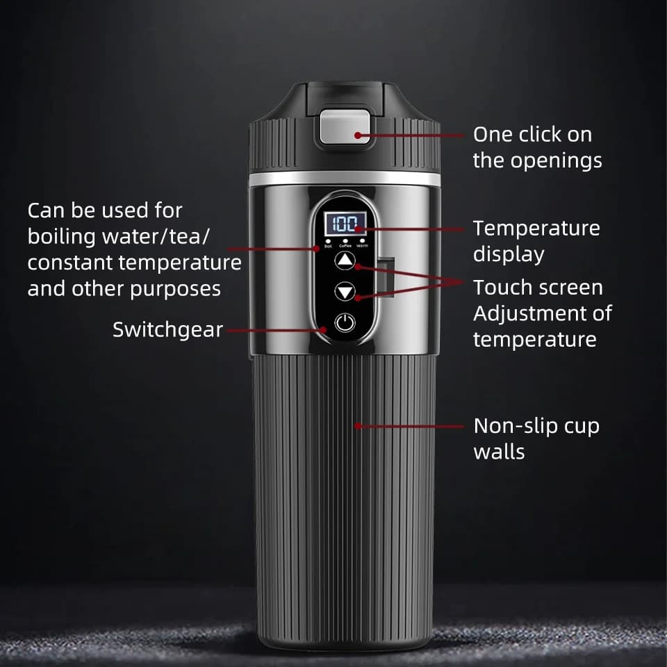 500ml 12V/24V Electric Heating Cup