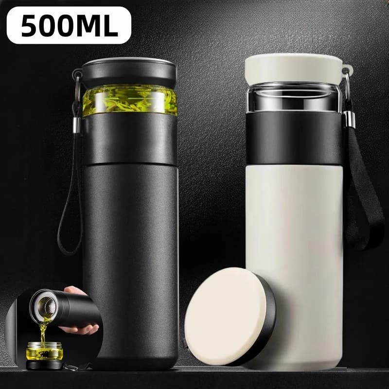 500ml Tea Infuser Vacuum Flask